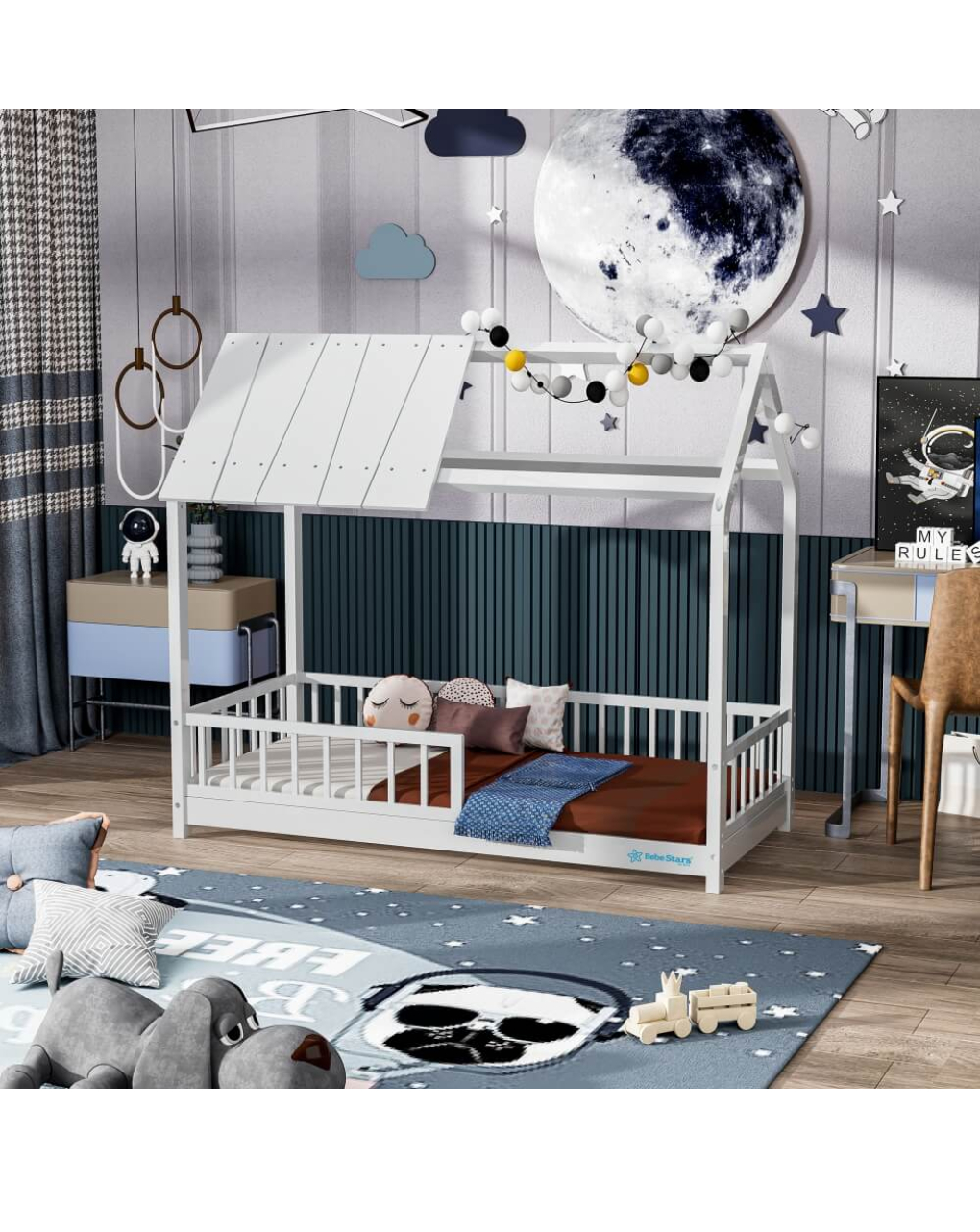 Bebe stars παιδικό κρεβάτι sky montessori - Bebe Stars