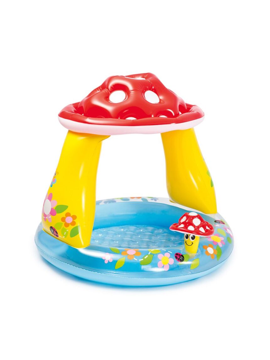 Intex φουσκωτή πισίνα mushroom baby pool 102x89εκ itx57114np - Intex