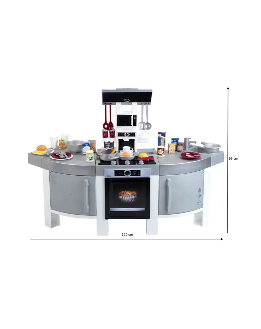 Bosch παιδική κουζίνα 120x45x95cm hdg7156 - FunnyHome