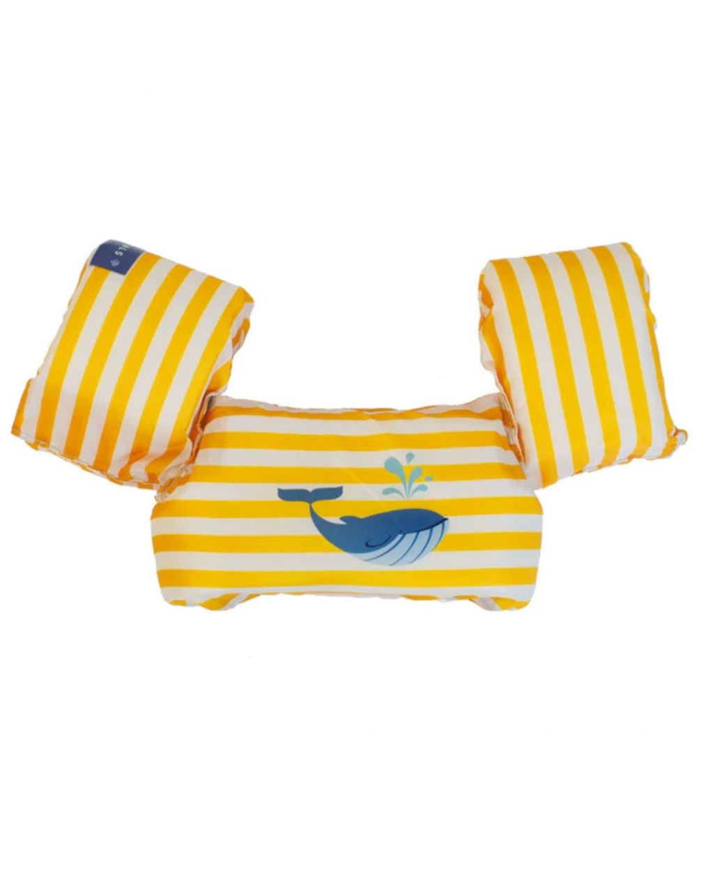 Swim essentials: μπρατσάκια με σωσίβιο για 15-30 κιλά "yellow-white whale" swe-2020se462 - Swim Essentials