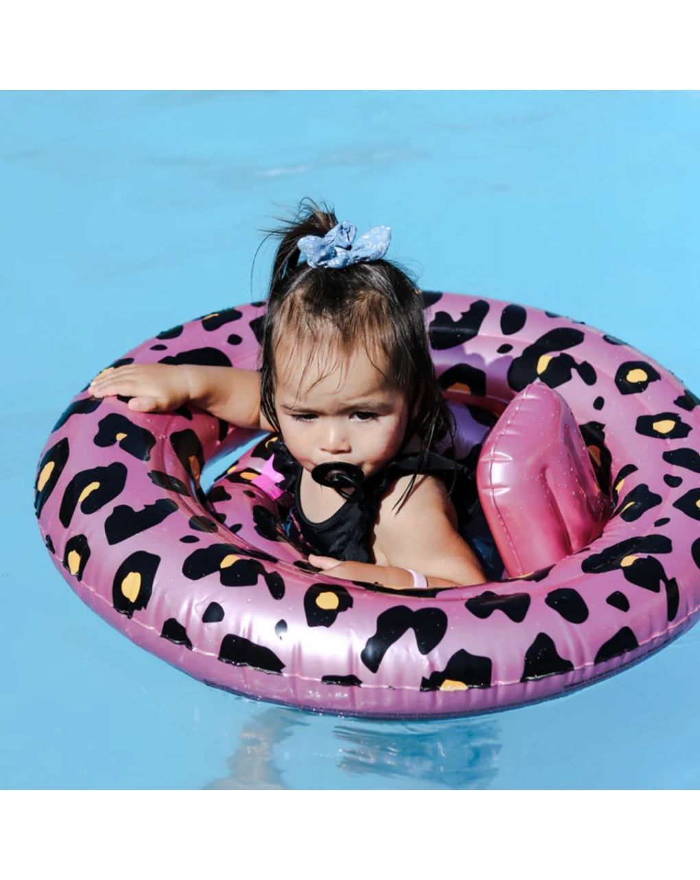 Swim essentials: σωσίβιο ⌀69εκ. 0-1 ετών "rose gold leopard" swe-2020se32 - Swim Essentials