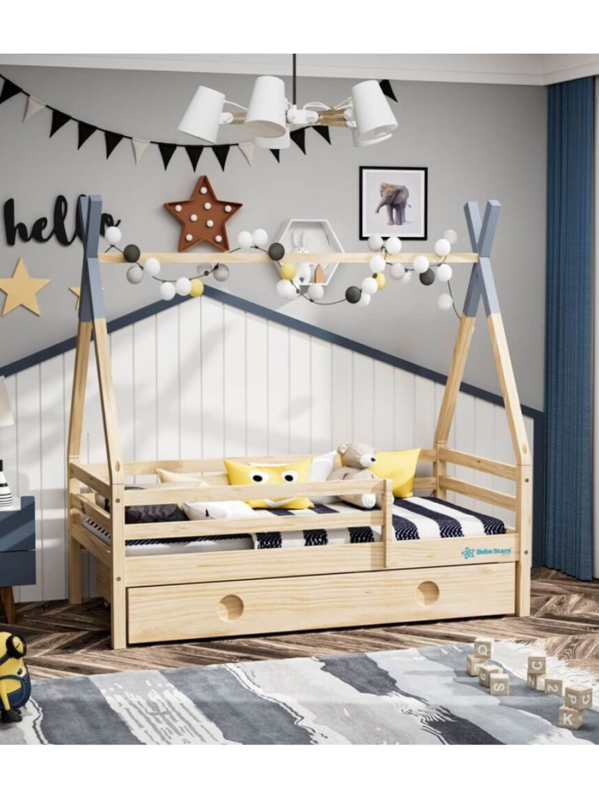 Bebe stars παιδικό κρεβάτι galaxy montessori - Bebe Stars