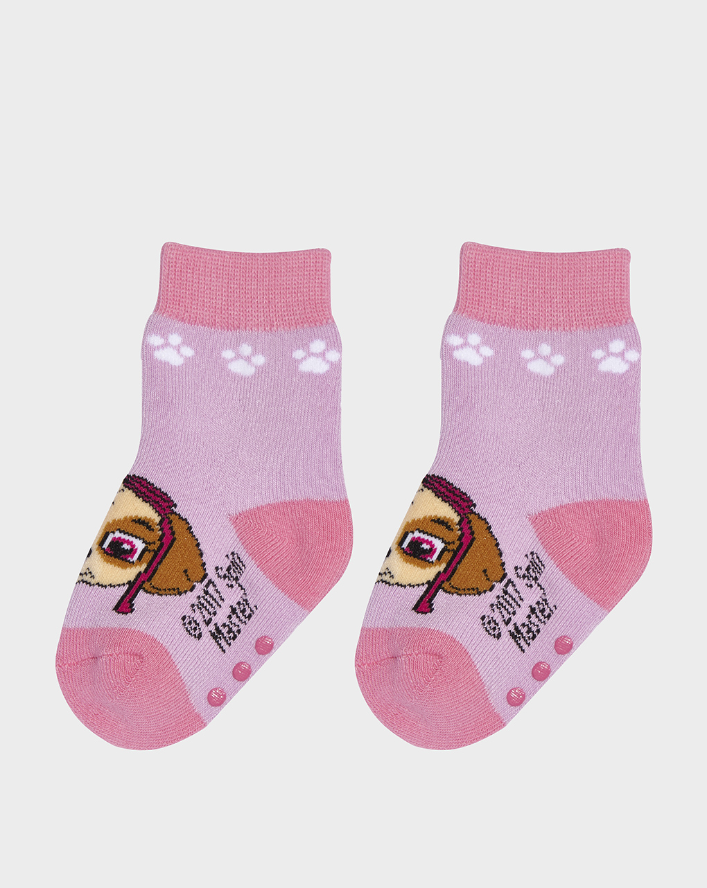 Κάλτσες Αντιολισθητικές Λιλά Paw Patrol για Κορίτσι