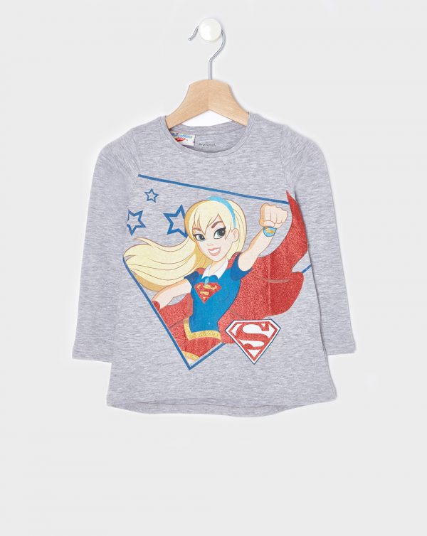 T-shirt με Στάμπα Supergirl για Κορίτσι