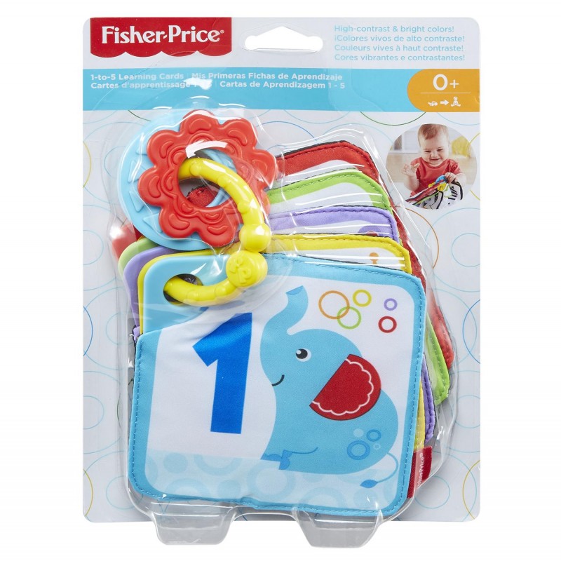 Fisher-Price Μαλακές Κάρτες 1 Έως 5 GFX90