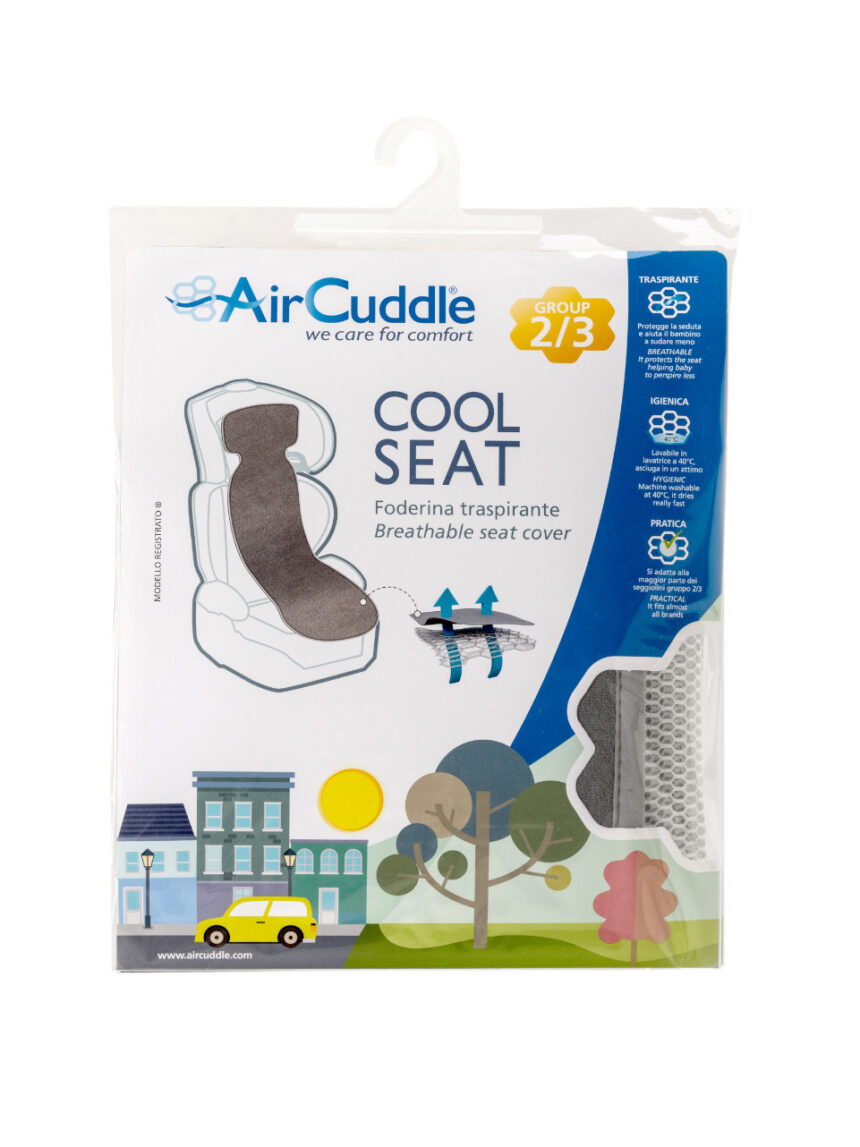 Cool seat foderina gruppo 2/3 aircuddle grigia - AirCuddle