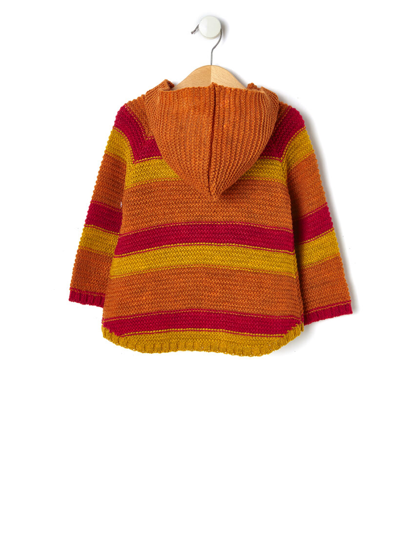 Poncho tricot con cappuccio - Prénatal