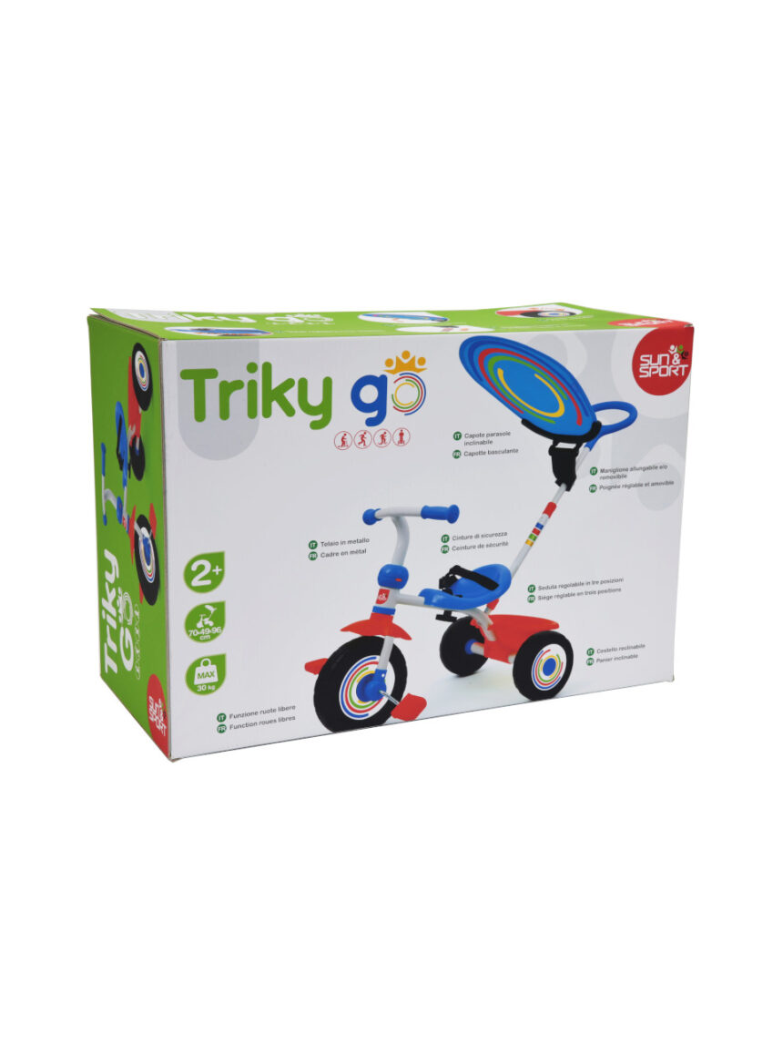 Sun&sport - triciclo triky go boy - Sun&Sport