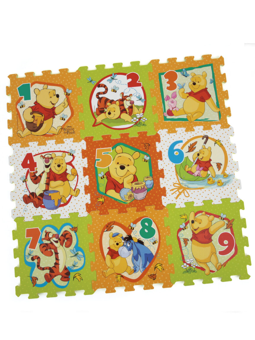 Baby smile - winnie the pooh tappeto puzzle soft - Baby Smile