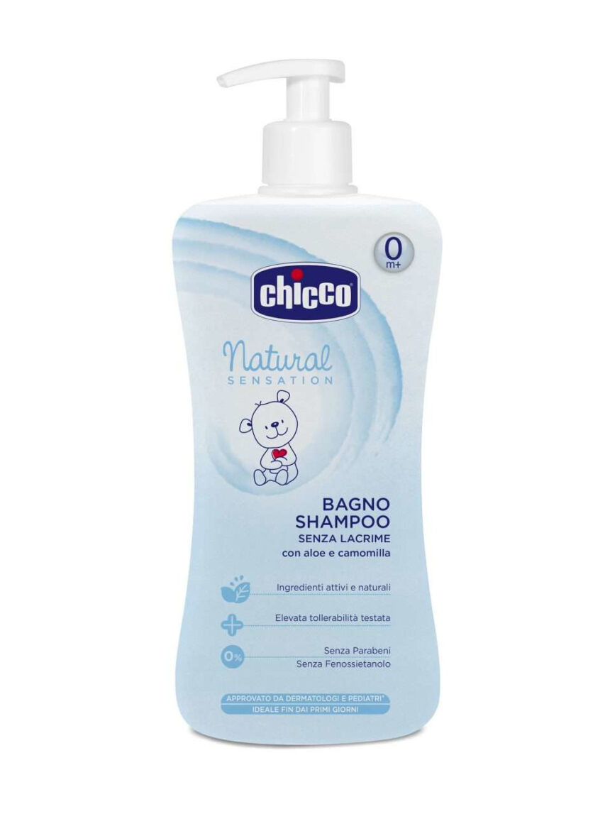 Bagno shampoo 500ml natural sensation - Chicco