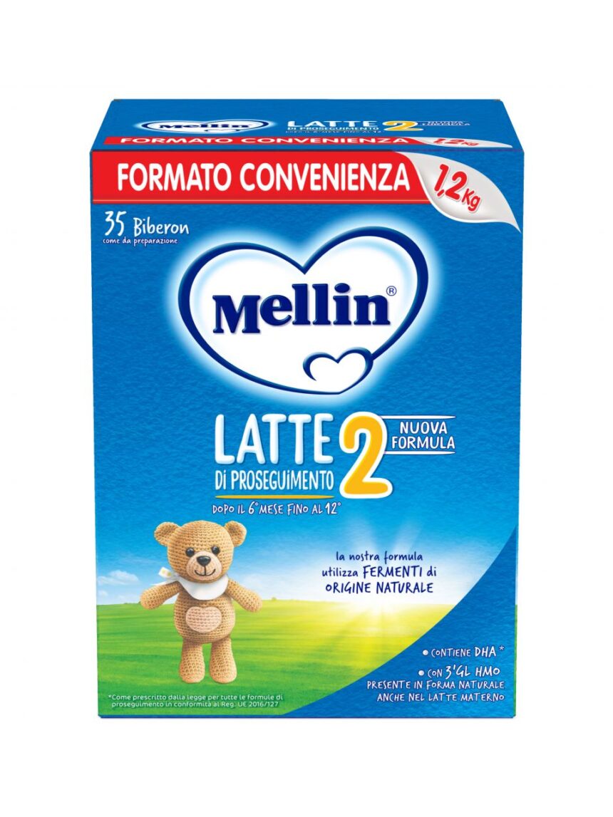 Mellin - latte mellin 2 polvere 1200g - Mellin