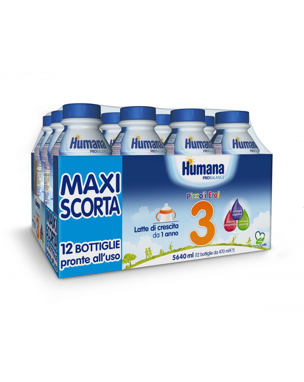 Humana - Latte Humana 3 ProBalance liquido 12x470ml ...