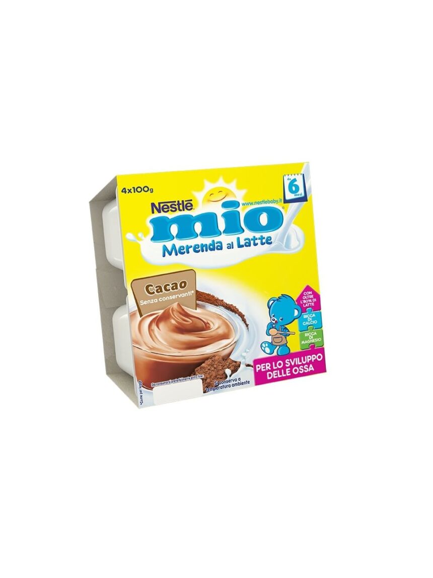 Nestlè mio - merenda al latte cacao 4x100g - Nestlé