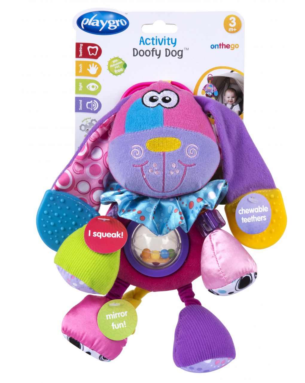 Playgro - activity doofy dog (pink) - Playgro