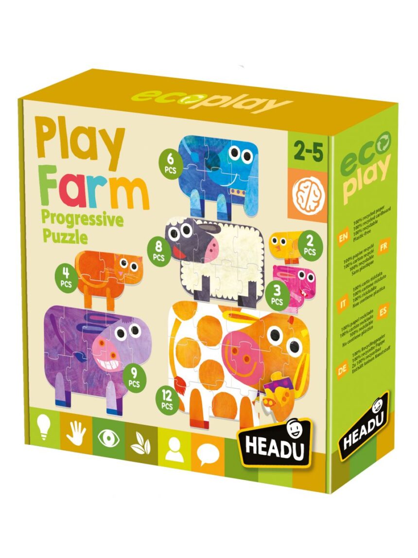 Headu - play farm progressive puzzle - Headu