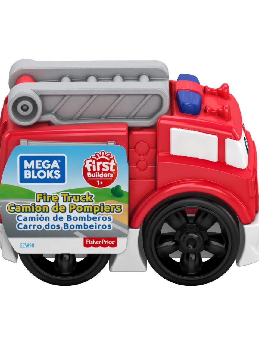 Mega bloks - first racers veicoli assemblabili con 3 blocchi - Mega bloks