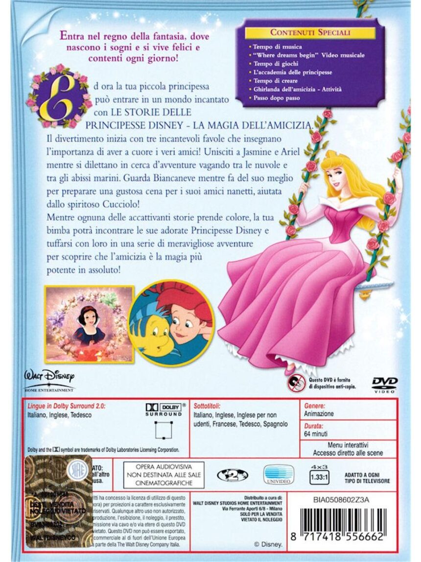 Dvd storie di principesse disney #02 - Disney