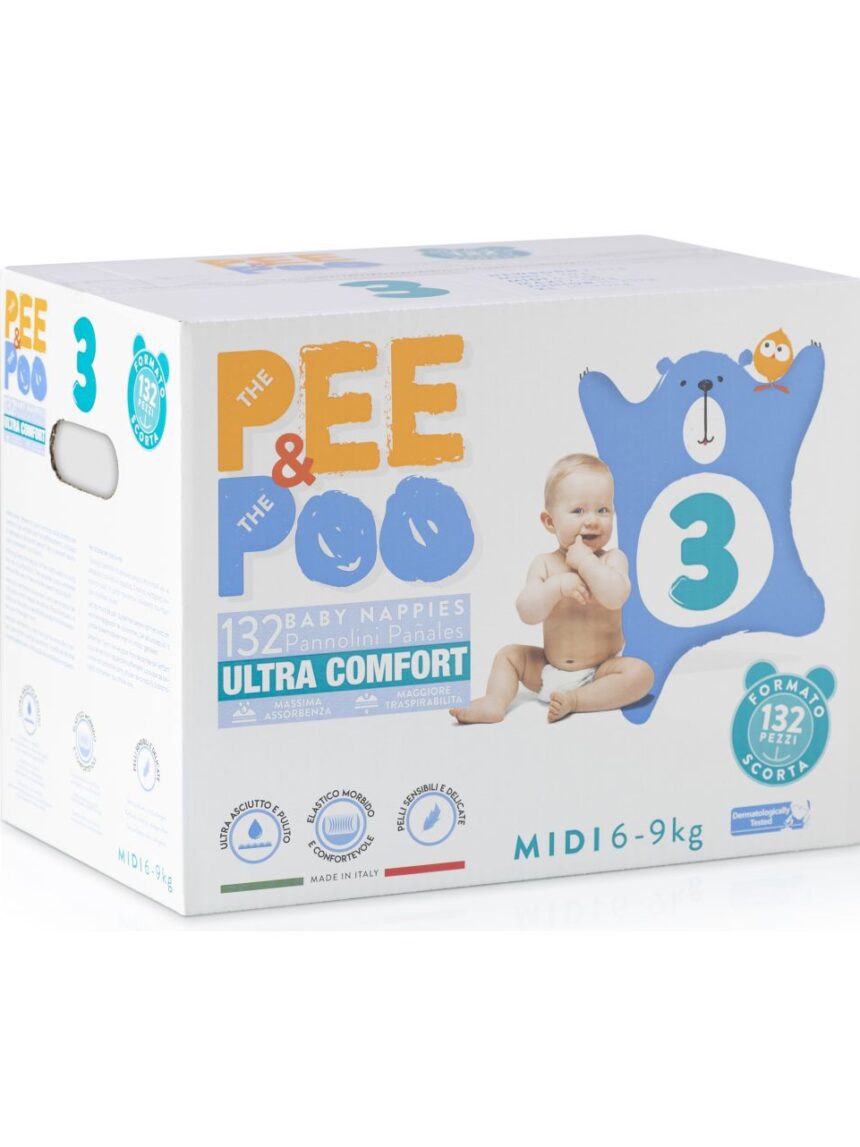Pee&amp;poo - jumbo midi tg3 132pz - The Pee &amp; The Poo