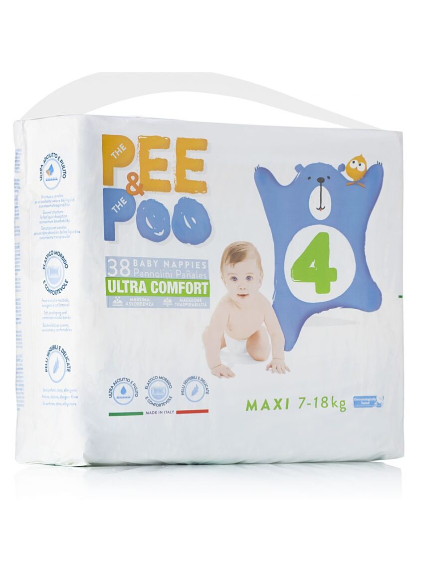 Pee&poo - maxi tg4 38 pz - The Pee & The Poo
