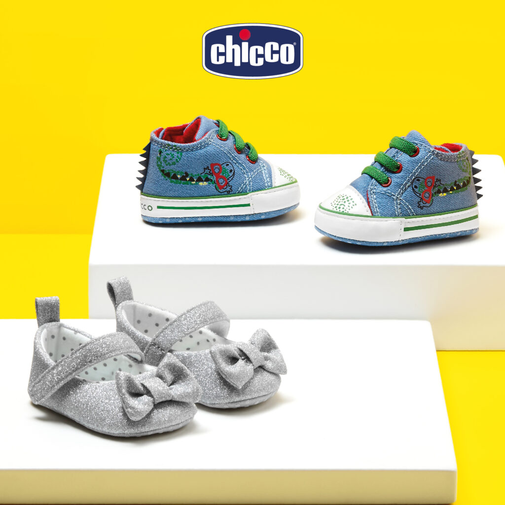 Scarpine primi store passi chicco