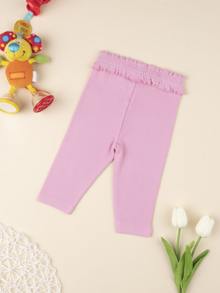 Pantalone costina girl pink - Prénatal