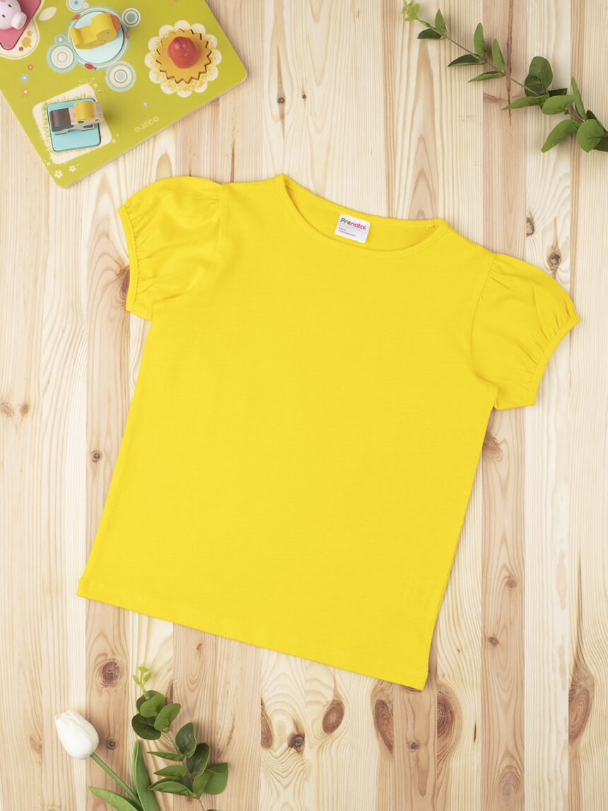 T-shirt girl total yellow - Prénatal