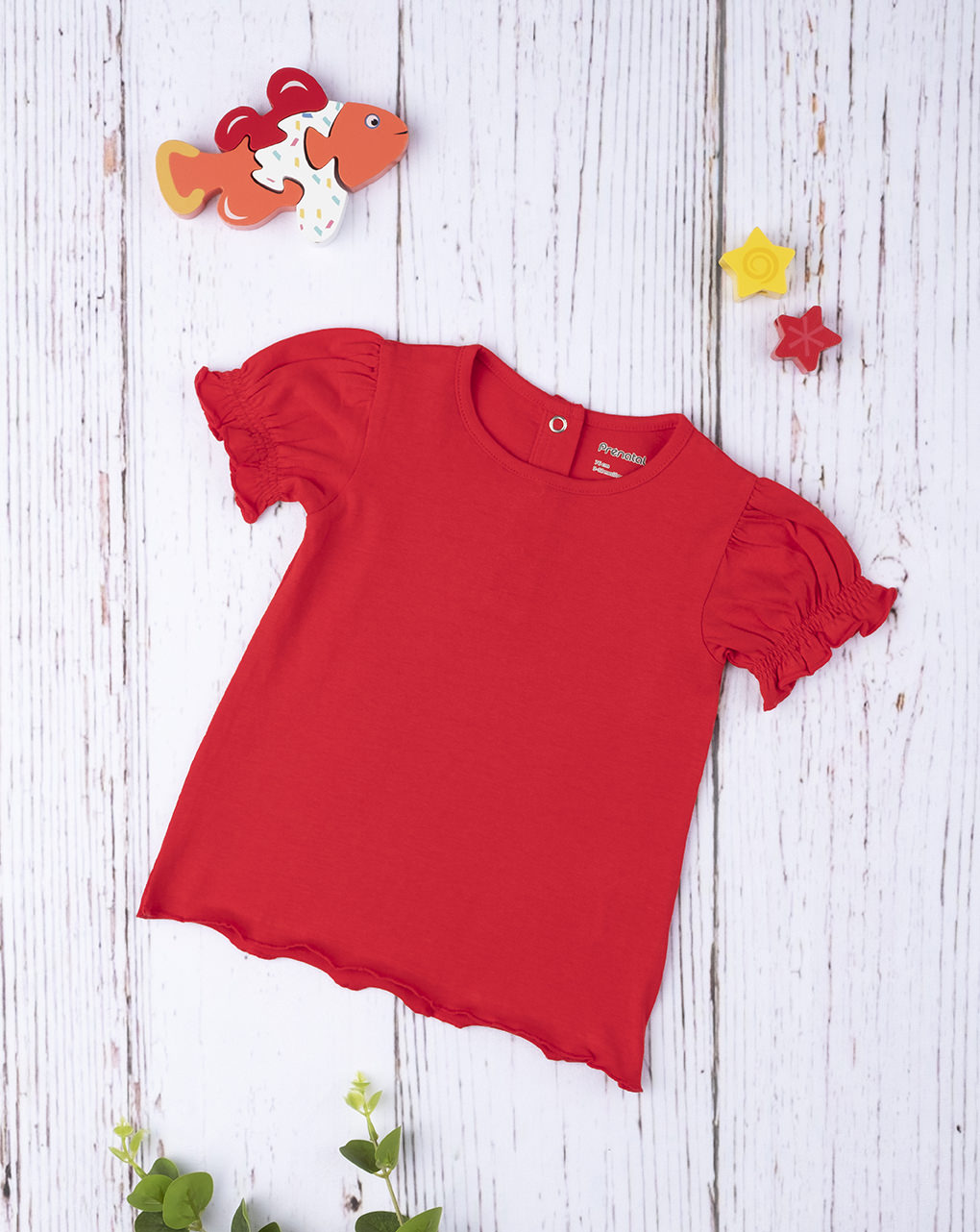 T-shirt girl total red - Prénatal