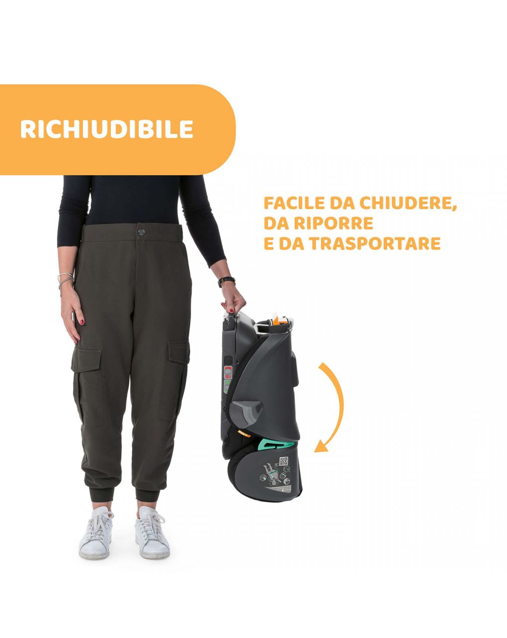 Chicco fold&go i-size air black air - Chicco