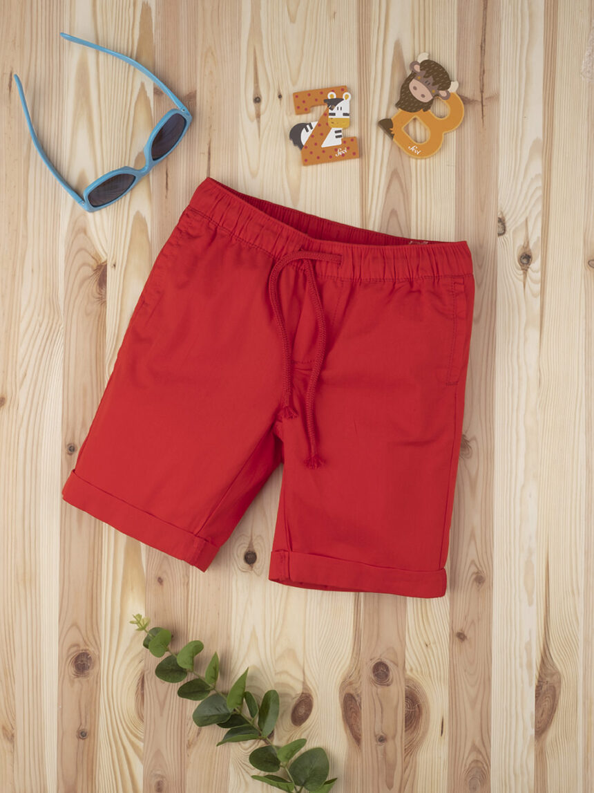 Shorts boy red - Prénatal