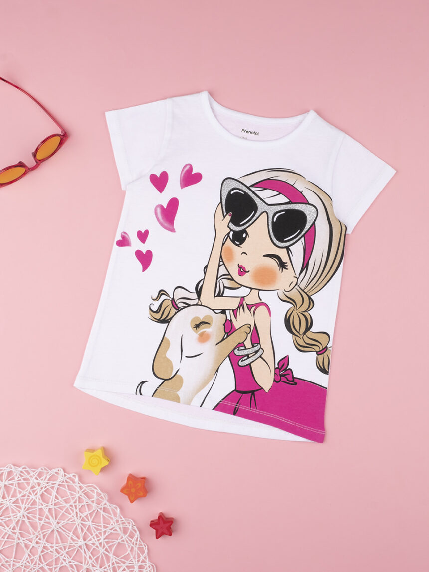 T-shirt girl fashion - Prénatal