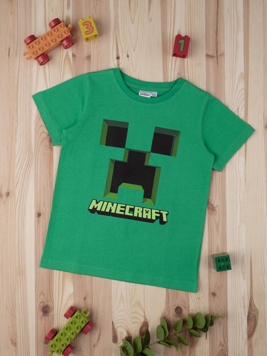 T-shirt boy "minecraft" - Prénatal