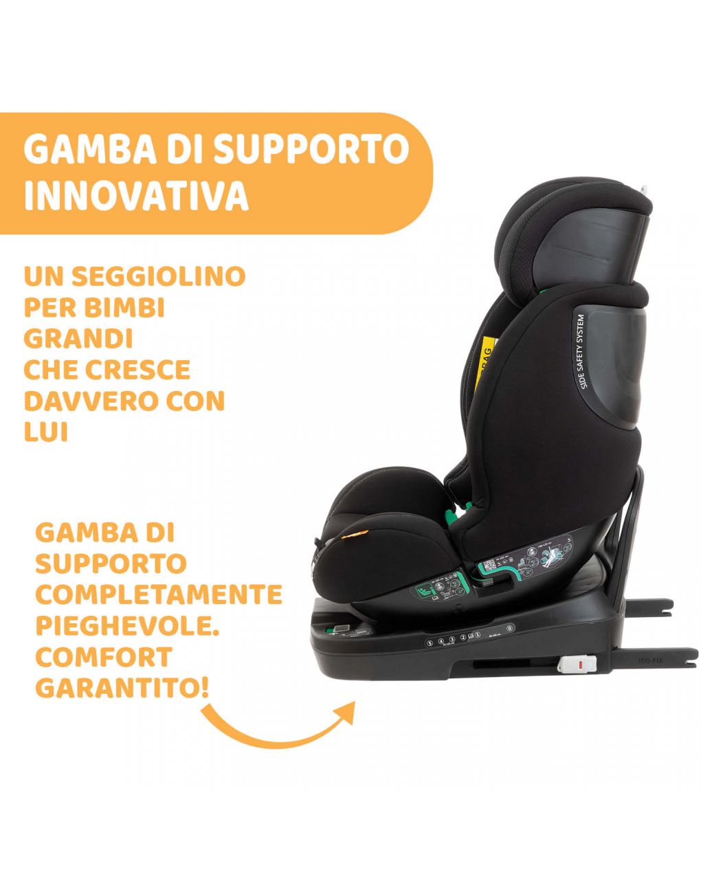 Chicco seat3fit i-size black - Chicco