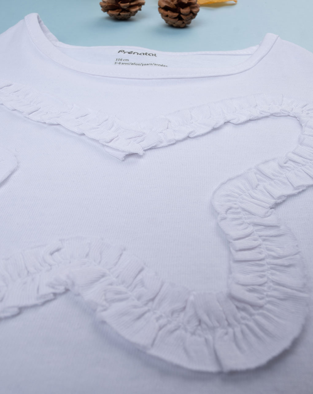 T-shirt "farfalla" girl white - Prénatal