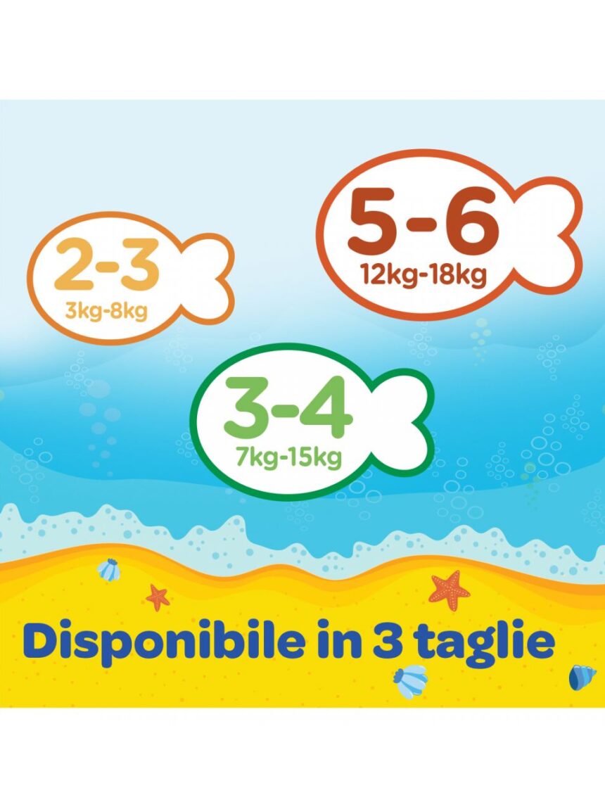 Huggies – little swimmers pacco doppio tg. 3-4 (20 pannolini) - Huggies