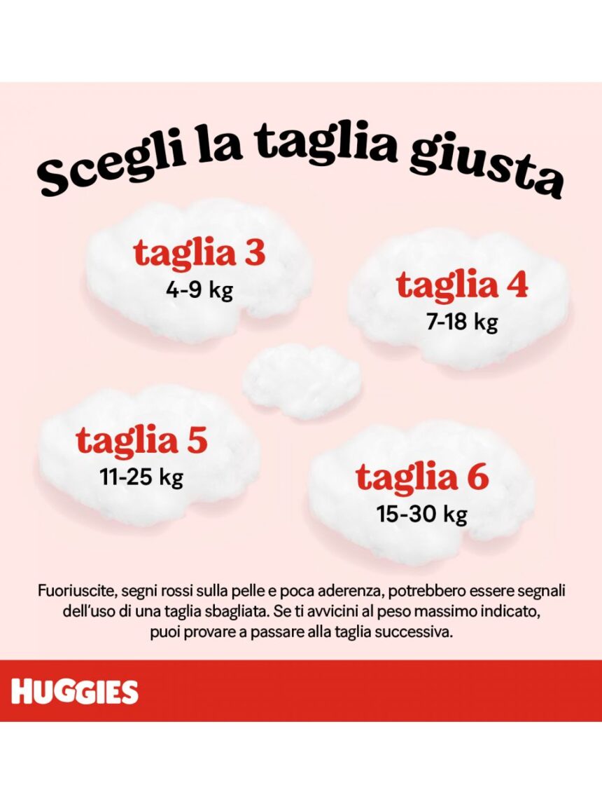 Huggies pannolini ultra comfort megapack tg.6 /15-30 kg), 88 pannolini - Huggies