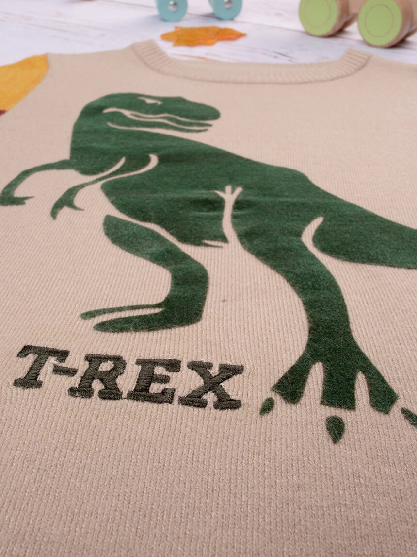 Maglia tricot bimbo "t-rex" - Prénatal