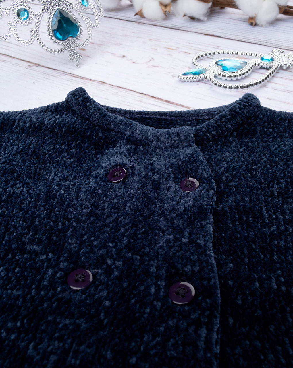 Cardigan tricot bimbo blu - Prénatal