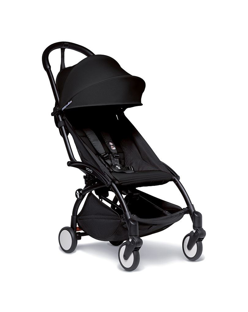 Passeggino yoyo² con telaio black e rivestimento black 6+ - Babyzen
