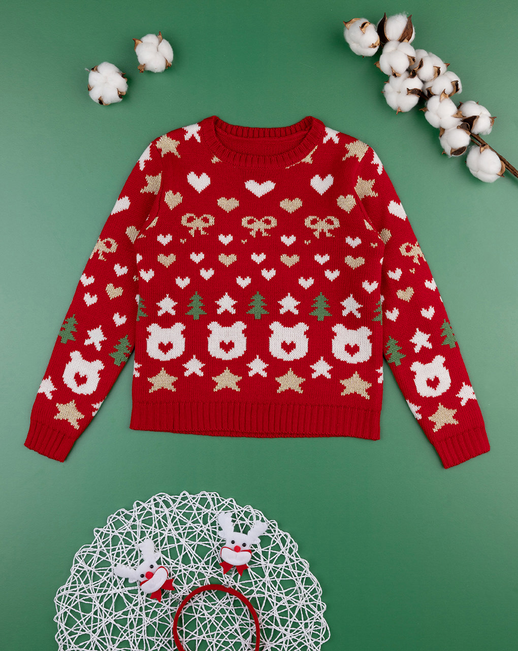 Maglia tricot bimba natalizia - Prénatal