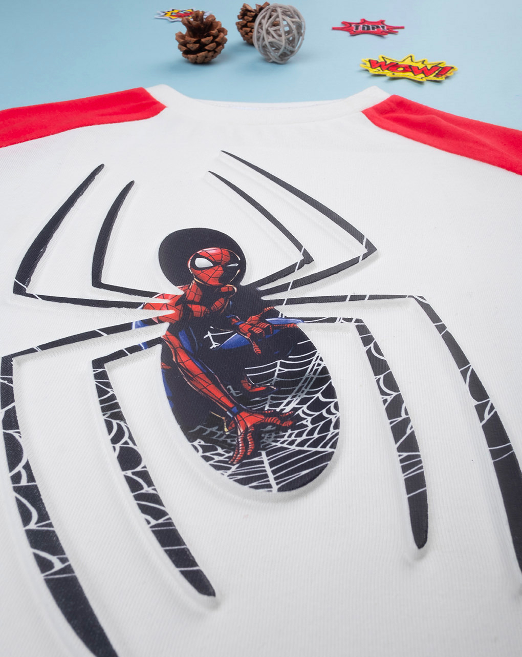 T-shirt bimbo spiderman - Prénatal