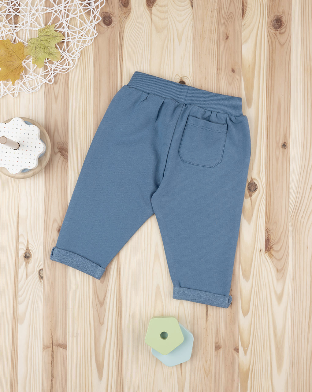 Pantalone in felpa boy blu - Prénatal
