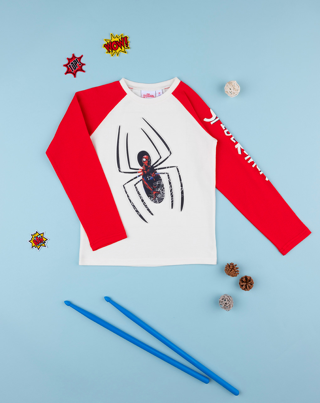 T-shirt bimbo spiderman - Prénatal