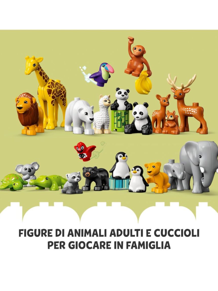 Animali del mondo 10975 - lego duplo - LEGO Duplo