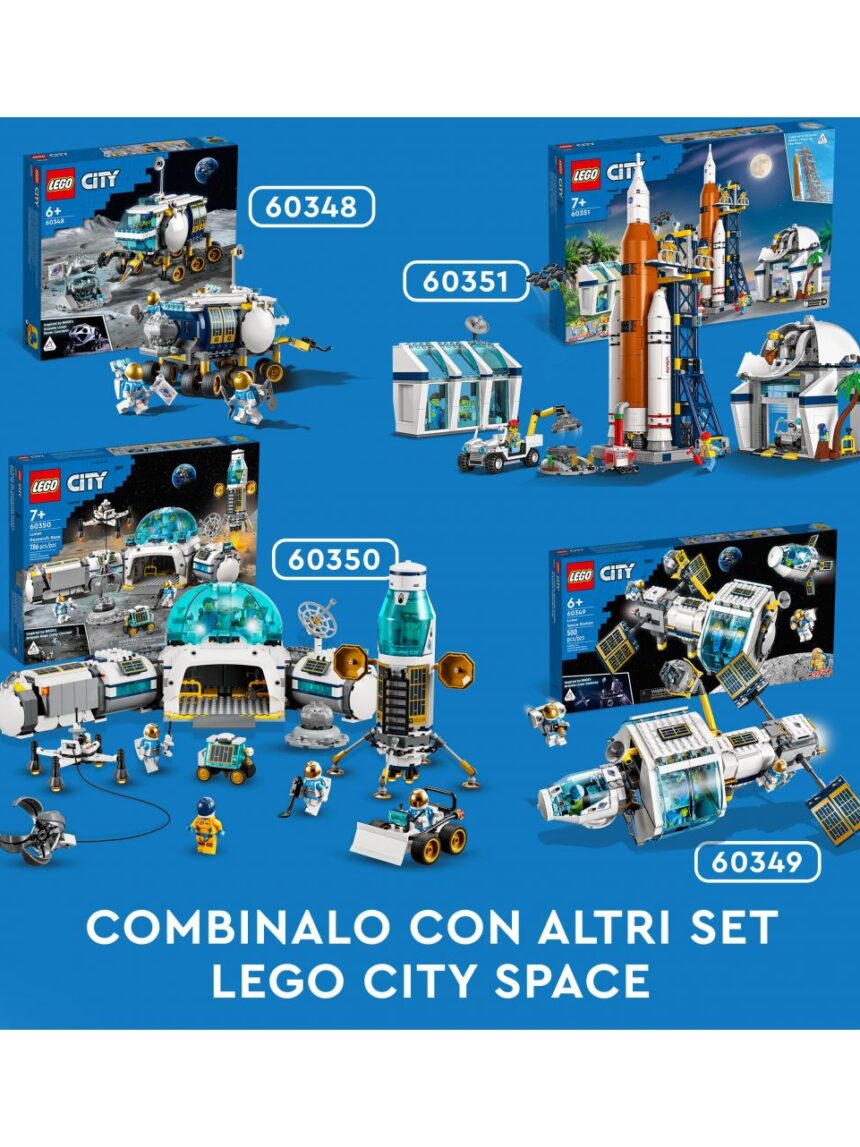 Base di ricerca lunare 60350 - lego city - LEGO