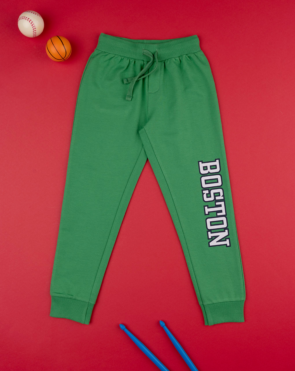 Pantalone bimbo verde - Prénatal