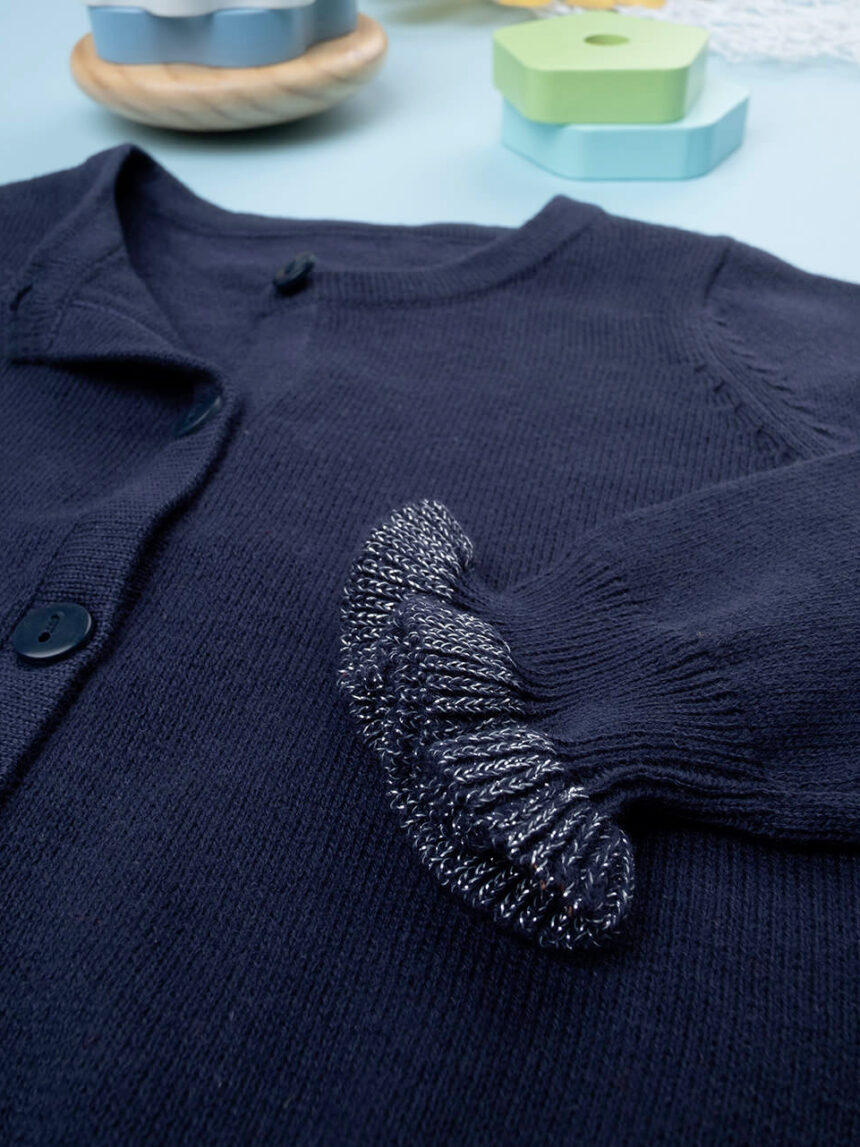 Cardigan bambina tricot con lurex - Prénatal