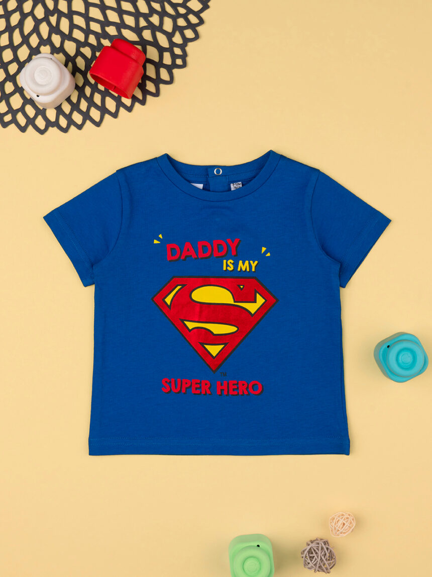 T-shirt jersey bimbo "super hero" - Prénatal