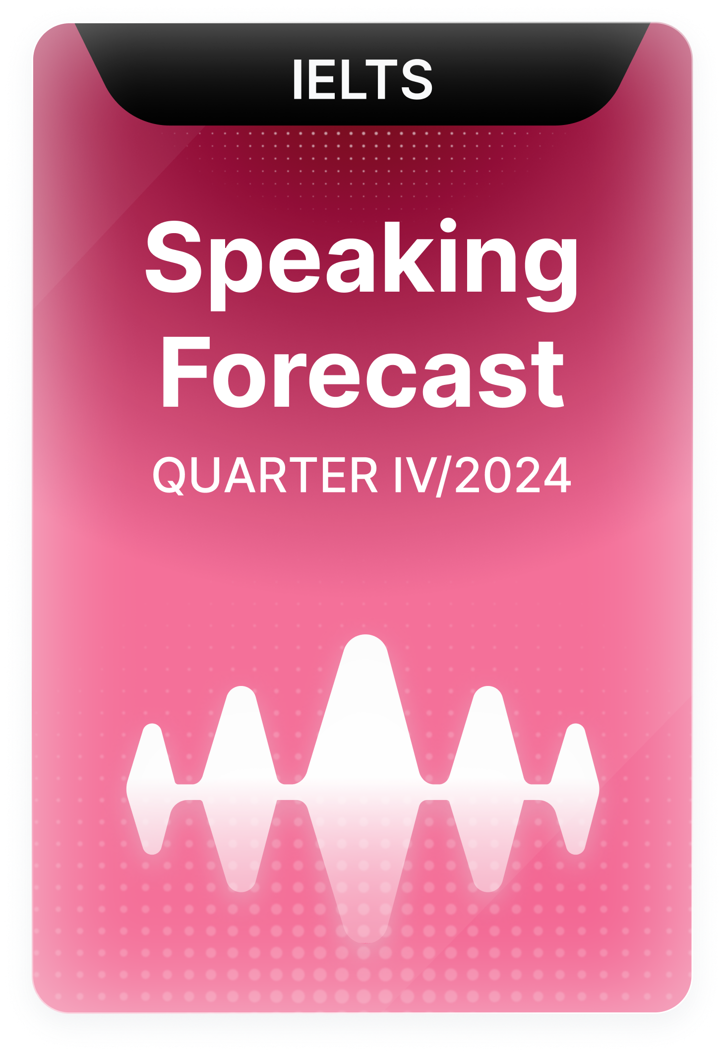 IELTS Speaking Forecast - Quarter IV/2024