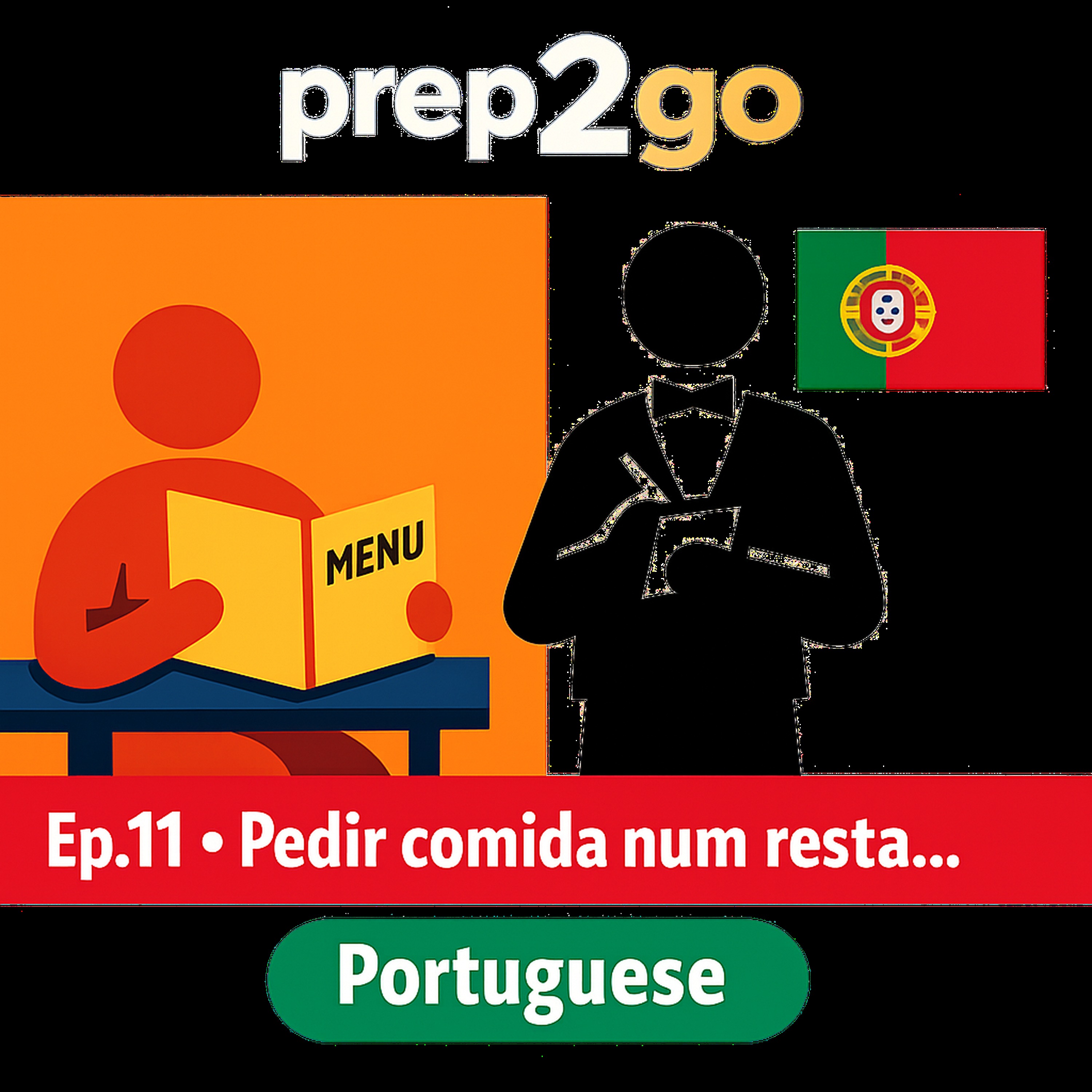 Portuguese – Ep. 11: No Restaurante: Indeciso com o Menu