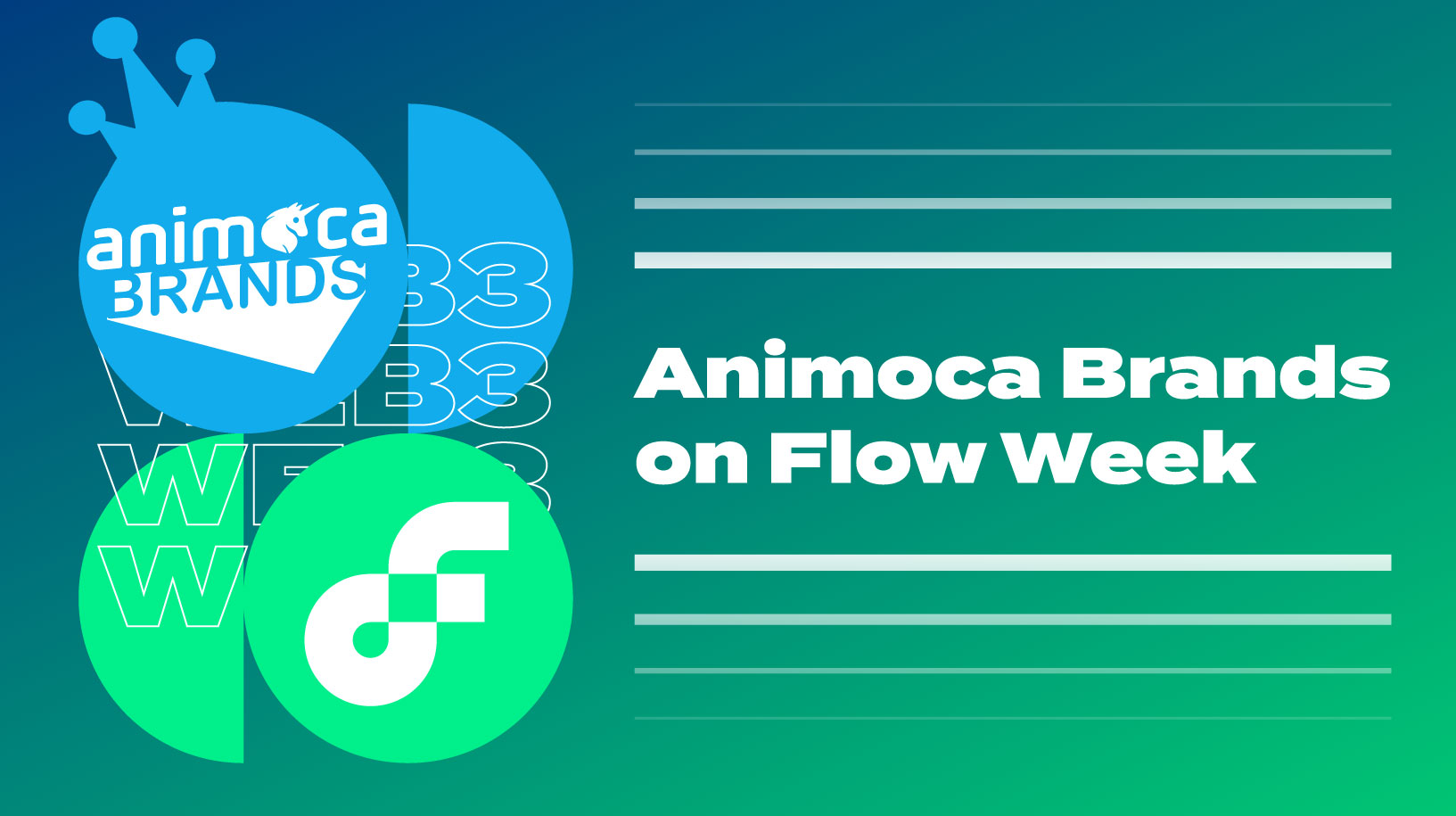 Animoca Brands #onFlow Week banner